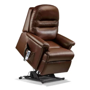 Heavy Duty Electric Riser Recliner Chair with Heat and Massage PU Leather Power Lift Chair for Elderly