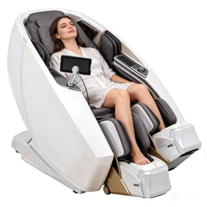 High End AI Factory Direct 4D Zero Gravity Full Body Massage Chair Wireless Remote Control Foot Roller SL Track Commercial