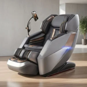 High End Full Body Massage Chair Electric Recliner SL Track Zero Gravity Foot Roller Calf Kneading Air Compression 4D