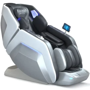 High End Luxury Full Body Airbags Massage Chair Recliner Zero Gravity 4D Manipulator Voice Control 10 Programs Heating Infrared