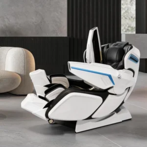 High End Robot Ultra 4D Full Body Foldable Massage Chair with Zero Gravity Thai Stretch Leg Arm Massage Built in Lithium Battery