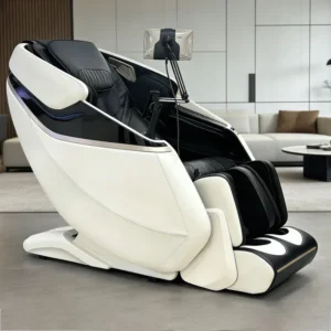 High End Shiatsu 4D Massage Chair Zero Gravity Full Body Airbags Heated Foot Roller Calf Massage SL Track