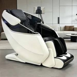 High End Shiatsu 4D Massage Chair Zero Gravity Full Body Airbags Heated Foot Roller Calf Massage SL Track