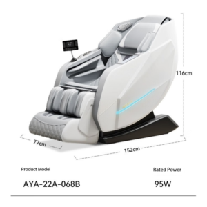 High End Soft Breathable Leather Whole Body Massage Chair
