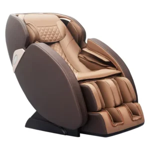 High Grade PU Leather Massage Chair 3D with Long SL Track Factory Supply with LCD Controller
