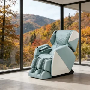 High Precision CNC Massage Chair with Carbon Fiber Waist Heating and Airbag Massage