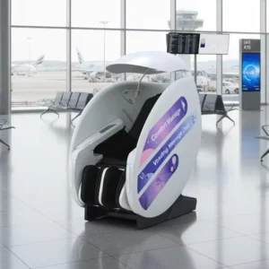 High Quality Electric Sl Track Vending Massage Chair for Airport Train Station Mall Commercial Use