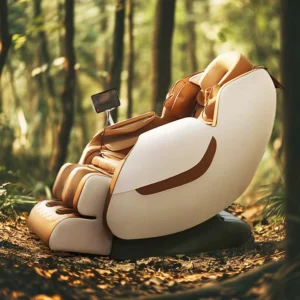High Quality Full Body Zero Gravity Electric Shiatsu Heating Foot Massage Portable Foldable Luxury Leather Leading Brand