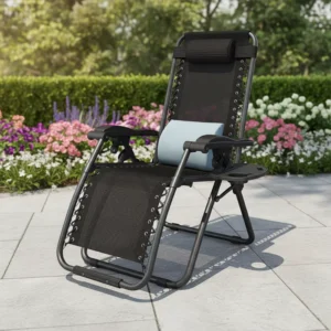High Quality Garden Chair Zero Gravity Metal Large Capacity Camping Massage Chair Zero Gravity