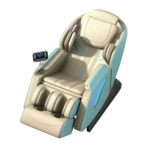 High Quality L21 Upholstered 3D Luxury Portable Massage Chair with Folding Design