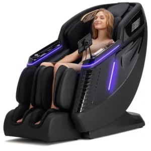 High Quality Luxury Zero Gravity Electric Massager Chair Full Body 3D Touch Screen Bluetooth System Intelligent Voice Control
