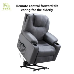 High Quality Manual Remote Control Can Lie Down and Lean Forward Massage Recliner Lift Chair Multifunctional Elderly Chair