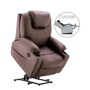 High Quality Vibration Pu Leather Medical Massage Electric Recliner and Lift Chairs