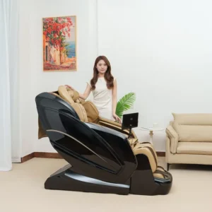 High Quality Zero Gravity Massage Chair with Full Body 18 Automatic Massage Modes Infrared Therapy 135cm SL Track