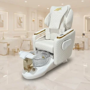 High end Beauty Nail Art Foot Bath Multi Function Massage Chair Pedicure Spa Salon Kneading Massage Chair PU Leather Modern