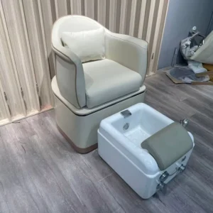 High end Foot Bath Manicure Sofa Electric Reclinable Eyelash Chair with Back Massage Manicure Pedicure Chair