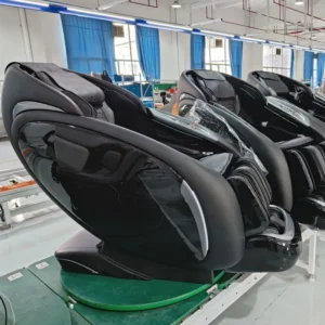 Home Luxury Furniture Classic Design Modern Style Real Leather Commercial Healthy USB Connect Remote Control Smart Massage Chair
