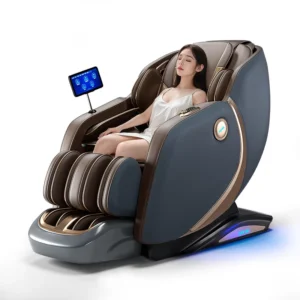 Home Massage Chair with SL Rail Full body Automatic Multi functional Zero gravity Space Cabin Sofa for the Elderly