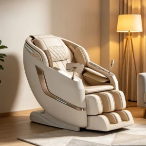 Home Multifunctional Human Touch Luxurious Zero Gravity Full Body 3D Massage Chair Shiatsu Musical Function CE Certified