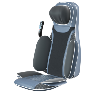 Home Office Back Massage Cushion Chair Seat with 10 Vibrating Nodes Vibration Back Massager for Stress Relief of Body Neck Waist
