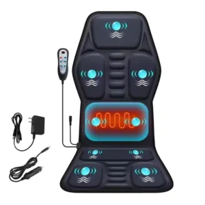 Home Office Car Body Massager Pad Electric Shiatsu Vibration Heating Waist Back Neck 3D Massage Seat Chair Cushion