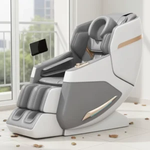 Home Office Zero Gravity Full Body Shiatsu Massage Chair Electric Recliner With Bluetooth Connection