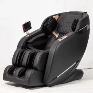 Hot Compress Buttocks Kneading Heating SL Track Electric High End Massage Chair with Heart Rate Detection