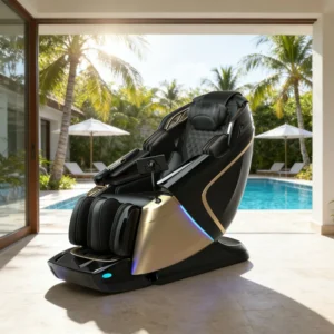 Hot Selling Latest Fashion Trends OEM Portable Full Body Massager Electric Zero Gravity 4D Foot SPA Airbag Shiatsu Massage Chair