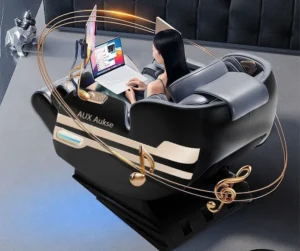 Household SL Track Massage Chair with Sole Massage Mechanism