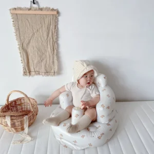 INS Baby Healthy PVC Inflatable Portable Toddler Beach Chair Shower Floor Seat and SOFA All in One Inflatable Furniture