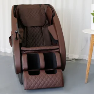 Intelligent AI 4D Zero Gravity Full Body Massage Chair with PU Leather and Smart Speaker