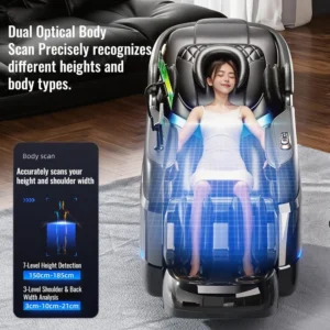 Intelligent Body Scan SL Track Full Body Airbag Compression Massage Sofa