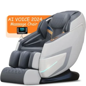 Intelligent Custom Zero Gravity Wireless Bluetooth Charging AI Voice Control Full Body Electric Massage Chair