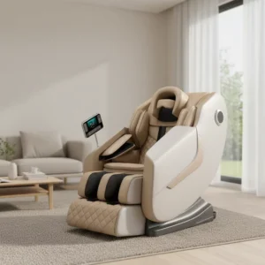 Intelligent LCD Touch Screen Hotel Household Use Multi functional Metal Energy Saving Massage Chair and Sofa Chair