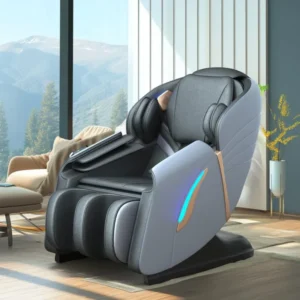 Intelligent Shared Full Body Multifunctional Scan Code SL Track Commercial Cabin 3D Zero Gravity PU Leather Massage Chair