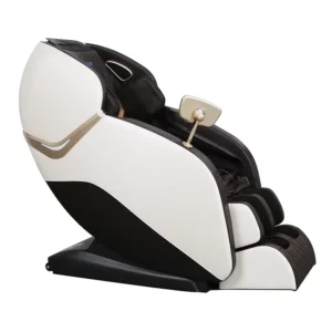 Intelligent Voice Control Smart Massage Chair with PU Leather Zero Gravity Hot Compress for Full Body Physiotherapy Relaxation