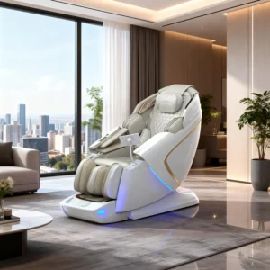 Japanese 4D Massage Chair Foot Head Massage Zero Gravity Modern Multi Functional Custom Designed Logo Korean Plus