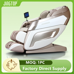 Jingtop Manufacture 3D 4D Latest Model Full Body Airbag Heating Mode Massage Chair for Health Massager