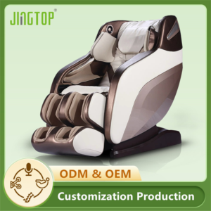 Jingtop OEM Logo 3D 4D Back and Spine Care Health Care Products Office Chair with Foot Massager
