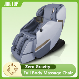 Jingtop OEM Logo 3D 4D Intelligent Body Detection Professional SPA Equipment Massage Recliner with Foot Massager