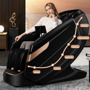 Korean Comfort Health Detection 5D Backrest Massage Chair with Hot Roller