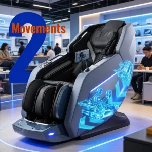 L36S Dual Core Zero Gravity Electric Portable Foldable Massage Chair Full Body Spa Function Luxury Recliner
