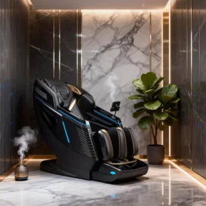 L39S Snowfit 3D Dual Core Technology Massage Chair Zero Gravity Foldable Full Body Pedicure Foot Spa Massager Recliner