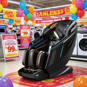 L39S Snowfit Electric 6D Thai Stretching Dual Movement Massage Chair With Calf Roller Airbags and Elderly Mode