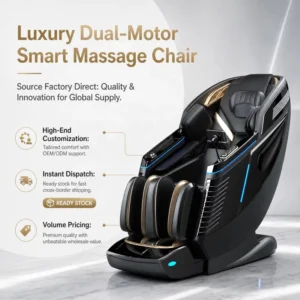 L39S Snowfit Luxury Full Body Massage Chair Zero Gravity Recliner Home Use Electric Shiatsu Dual Core Massage Sofa