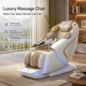 L50 5D Chair Massage Luxury Ai Music Shiatsu Full Body 4D Zero Gravity Air Pressure Massage Chair