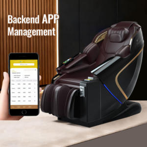 L50 C 4D Zero Gravity SL Shape Rail Massage Chair with Full Body Air Pressure & Vibration Commercial Vending Machine