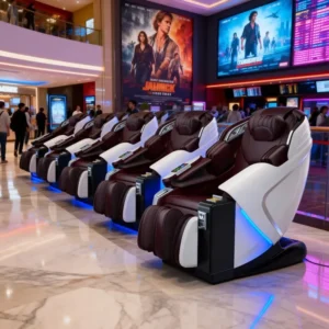 L50-C Commercial Vending Coin Bill Operated Credit Card Qr Code APP System Remote Monitoring Mall Airport Market Use Massage Chair