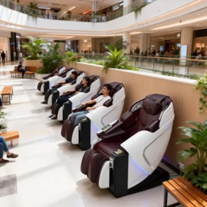 L50 SY Thai Stretching Automatic Massager 3D Business Massage Chair Credit Card Banknotes Vending Mall Airport Use