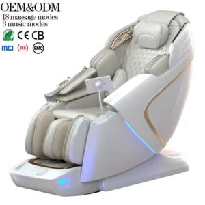 L50 Yijie 5D Chair Massage Luxury Ai Music Shiatsu Full Body 4D Zero Gravity Air Pressure Massage Chair
